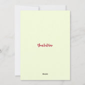 Aangepaste Schattigee Meowy Christmas Cartoon Cats Feestdagenkaart (Achterkant)