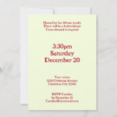 Aangepaste Schattigee Meowy Christmas Cartoon Cats Kaart (Achterkant)