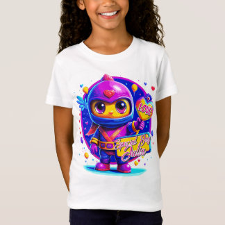 Aangepaste Schattigee Ninja Kinder! Speciale dagen T-shirt