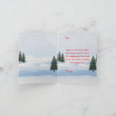 Aangepaste Schattigee Samoyed Dog Met Kleine Meisj Kaart (Binnen)