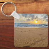 Aangepaste Schattigee Twee Foto Dubbelzijdig Geper Sleutelhanger (Voorkant)