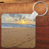 Aangepaste Schattigee Twee Foto Dubbelzijdig Geper Sleutelhanger (Achterkant)