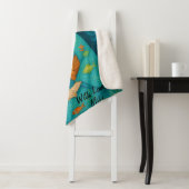 Aangepaste Schattigee Whismusical Onderwater Princ Sherpa Deken (In situ)