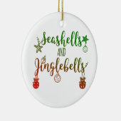 aangepaste schelpen en belletjes keramisch ornament (Rechts)