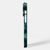 Aangepaste schepen op oceaan Glans blauw maritiem Case-Mate iPhone Case (Achterkant / Links)