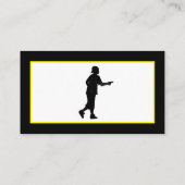 Aangepaste schijf Golf Shop Business Visitekaartje (Achterkant)