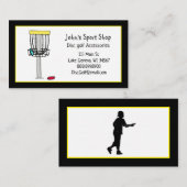 Aangepaste schijf Golf Shop Business Visitekaartje (Voorkant / Achterkant)