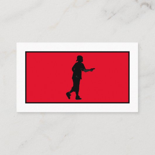 Aangepaste schijf Golf Shop Business Visitekaartje (Achterkant)