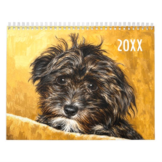 Aangepaste Schnoodle-kalender Kalender (Hoes)
