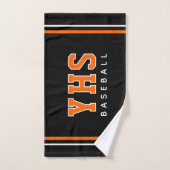 Aangepaste School Beginletters Honkbal Team Sporte Handdoek (Handdoek)