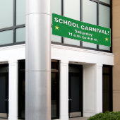 Aangepaste School Carnaval Banner (Buitenkant Gebouw)