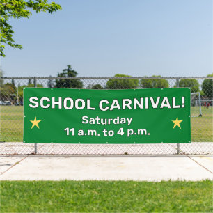Aangepaste School Carnaval Banner