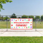 Aangepaste School Carnaval Banner (Insitu)