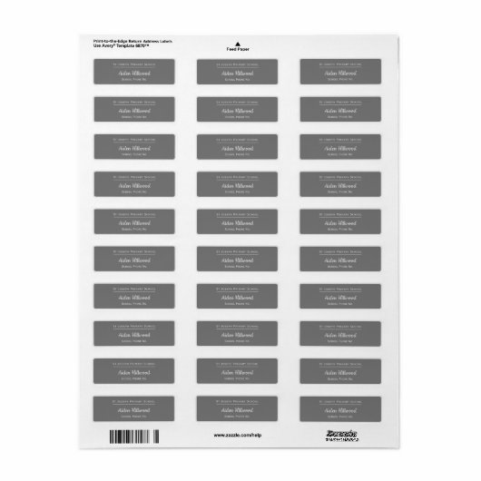 Aangepaste school excursie Kinderen naam Telefoon  Etiket (Full Sheet)