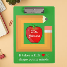 Aangepaste school leraar citaat gepersonaliseerde 