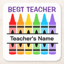 Aangepaste School servetten, Personaliseer Leraar 