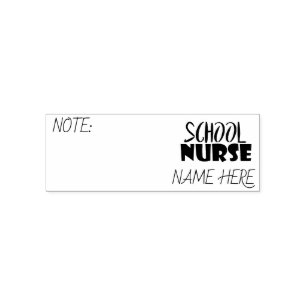 Aangepaste school Verpleegster Stempel/Pass Zelfinktende Stempel
