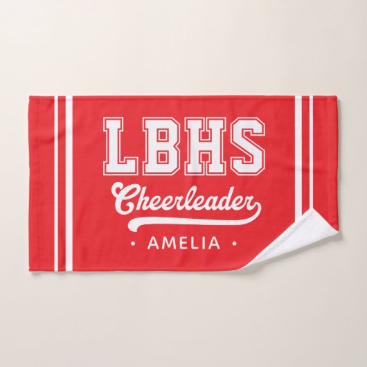 Aangepaste schoolinitiëlen, gepersonaliseerde chee handdoek (Handdoek)