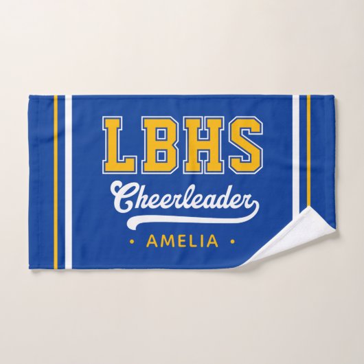 Aangepaste schoolinitiëlen, gepersonaliseerde chee handdoek (Handdoek)