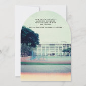 Aangepaste schoolkleuren | Klassenuitreiking Kaart (Achterkant)
