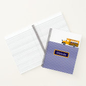 Aangepaste schoollaptop voor schoolbusstrips notitieboek (Binnen)
