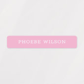 Aangepaste schoolnaam voor kinderen  labels (Design 1)