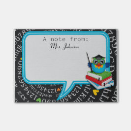 Aangepaste schoolpost post-it® notes