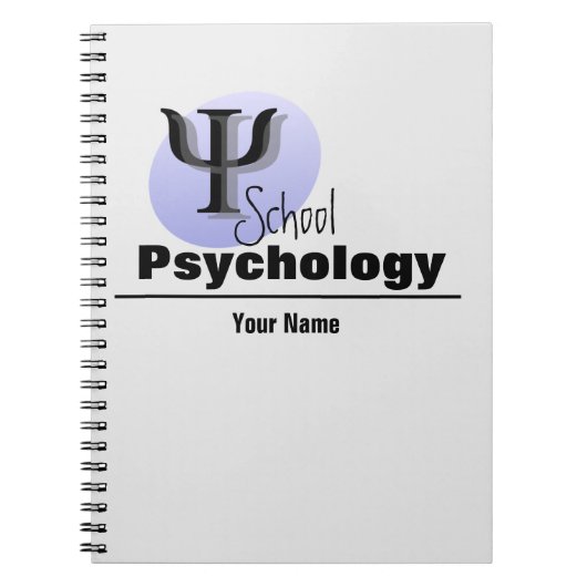 Aangepaste schoolpsychologiewerktuigboek notitieboek (Voorkant)