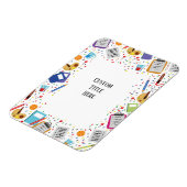 Aangepaste schooluitnodiging magneet (Linkerzijde)