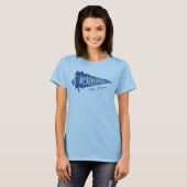 Aangepaste schoolwimpel voor het eerste leerjaar O T-shirt (Voorkant volledig)