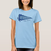 Aangepaste schoolwimpel voor het eerste leerjaar O T-shirt (Voorkant)