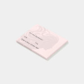 Aangepaste schoonheidsthema Post Post-it® notes (Schuin)