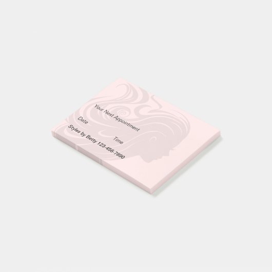 Aangepaste schoonheidsthema Post Post-it® notes (Schuin)