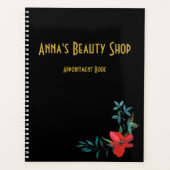 Aangepaste schoonheidswinkel Benoemingboek | Planner (Voorkant)