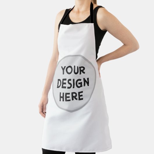 Aangepaste Schorten, uw ontwerp groot overal afdru Schort (Insitu)