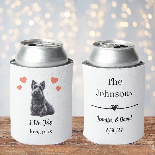 Aangepaste Schotse Terrier Pet Wedding Koelbox Blikjeskoeler