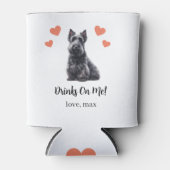Aangepaste Schotse Terrier Pet Wedding Koelbox Blikjeskoeler (Voorkant)