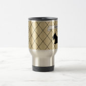Aangepaste Schotse Terrier Travel Coffee Mug Gift Reisbeker (Center)