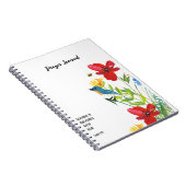 AANGEPASTE Schrift vers Luke 1:37 - Gebedsjournaal Notitieboek (Rechterzijde)