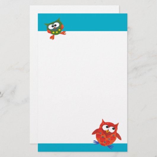 Aangepaste schrijfbenodigdheden, laptoppapier, zel briefpapier (Voorkant / Achterkant)