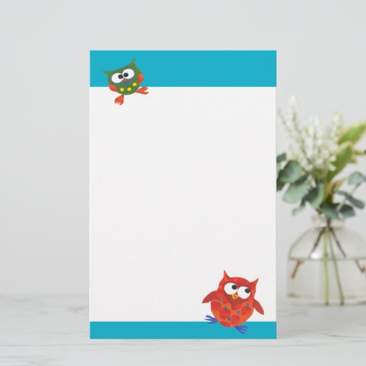 Aangepaste schrijfbenodigdheden, laptoppapier, zel briefpapier (Staand voorkant)