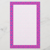 Aangepaste schrijfbenodigdheden, magenta magenta, briefpapier (Voorkant)