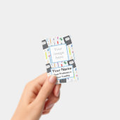 Aangepaste schrijfbenodigdheden - Schoolserie-badg Badge (Handheld)