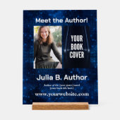 Aangepaste Sci-Fi Book Signing met Stand Acryl Bord (Voorkant)