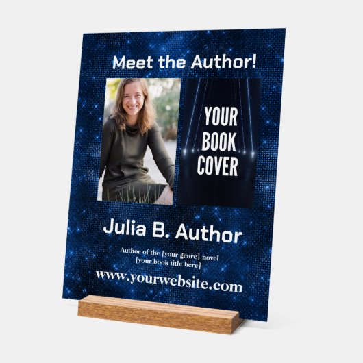 Aangepaste Sci-Fi Book Signing met Stand Acryl Bord (Hoek)