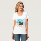 Aangepaste Scottie Beach T-shirt (Voorkant volledig)