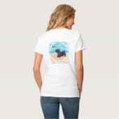 Aangepaste Scottie Beach T-shirt (Achterkant volledig)