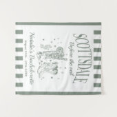 Aangepaste Scottsdale Bache-feest voor The Veil Wandkleed (Voorkant (horizontaal))