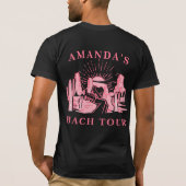 Aangepaste Scottsdale Bachelorette Party overeenko T-shirt (Achterkant)