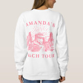 Aangepaste Scottsdale Bachelorette Party overeenko Trui (Achterkant)